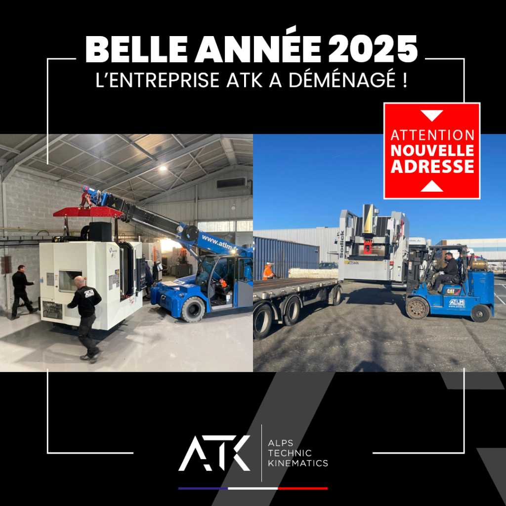Affiche nouveaux locaux ATK &agrave; Tullins